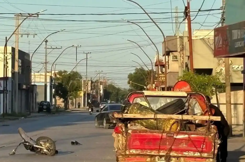 Accidente en Estanislao Zeballos y San José