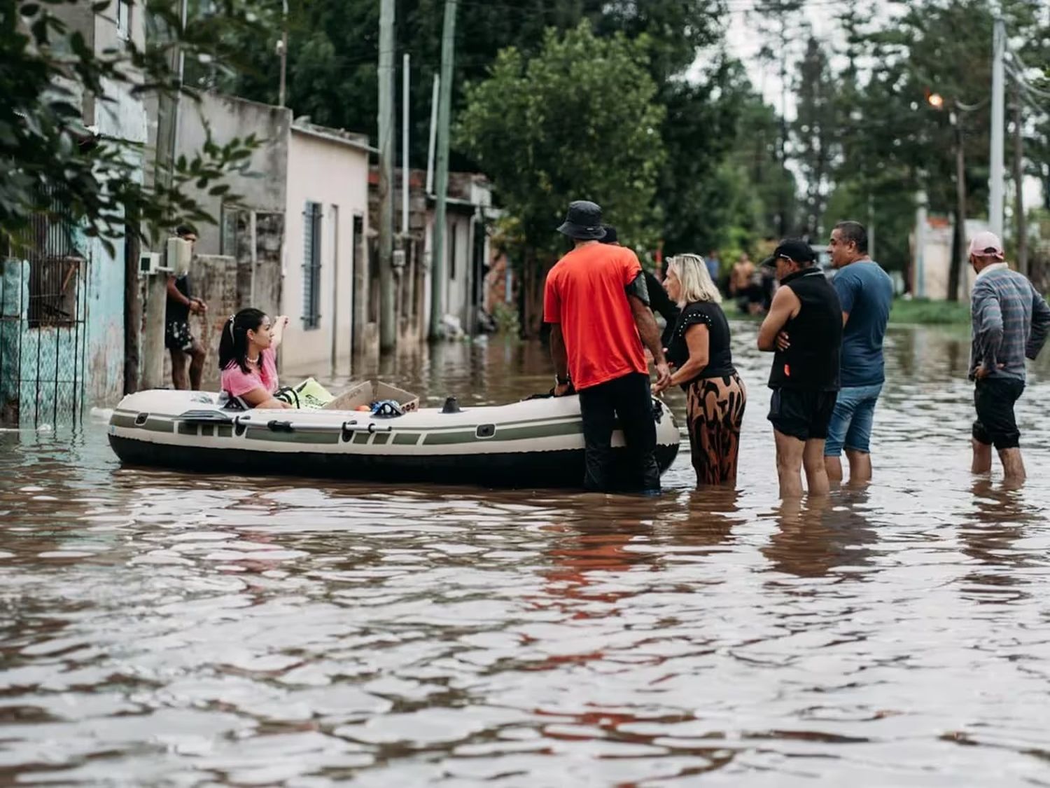 Muchas familias siguen sufriendo las consecuencias de las inundaciones.