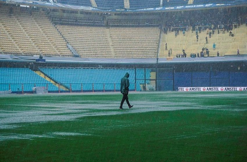 Se suspendió la primera gran final en la Bombonera