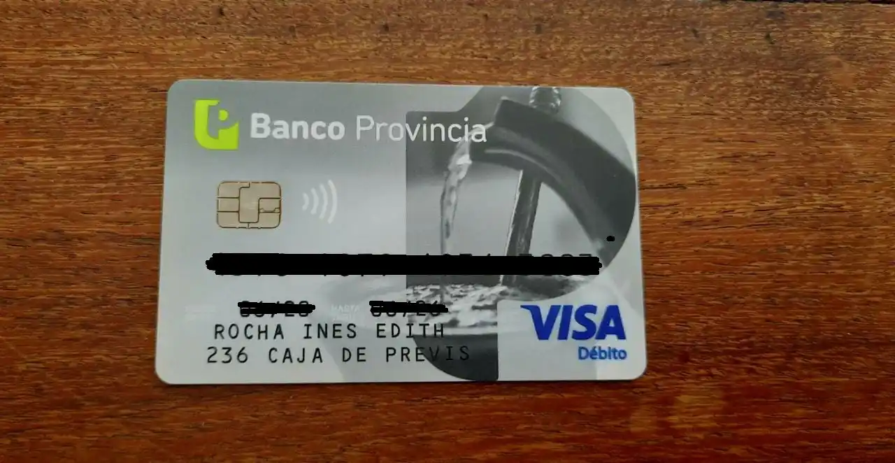 Encontraron la tarjeta de Edith
