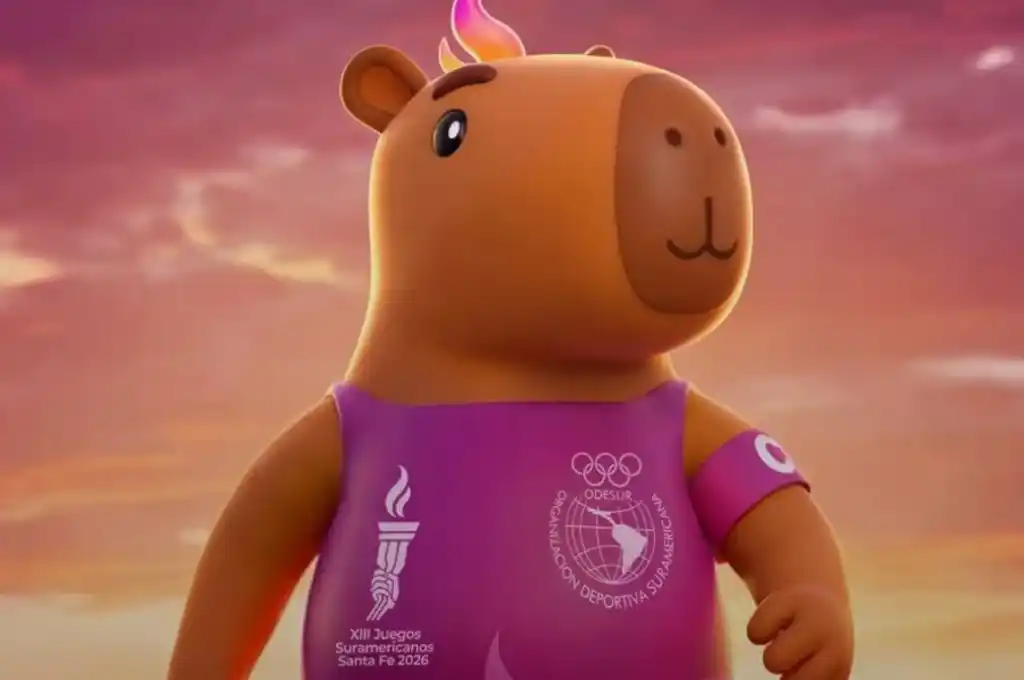 Capi, mascota de los ODESUR