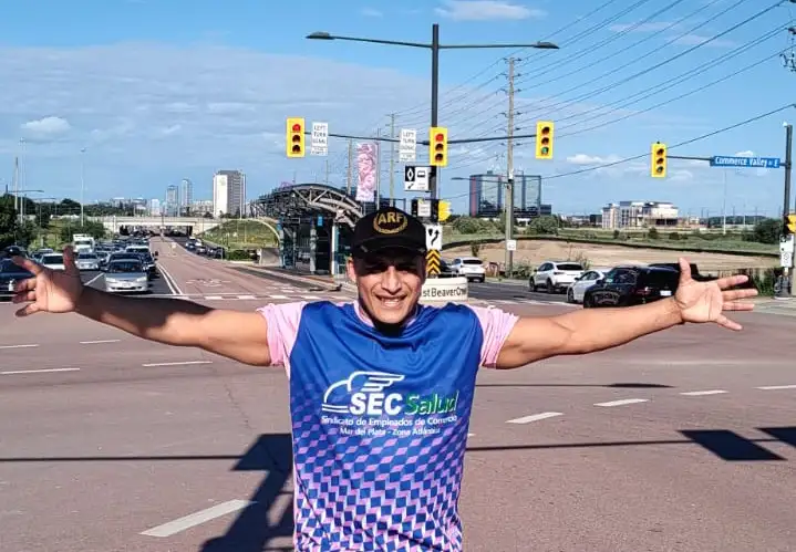 César Reynoso en Canadá.