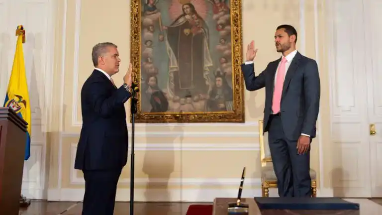 Daniel Palacios nuevo MININTERIOR de Duque