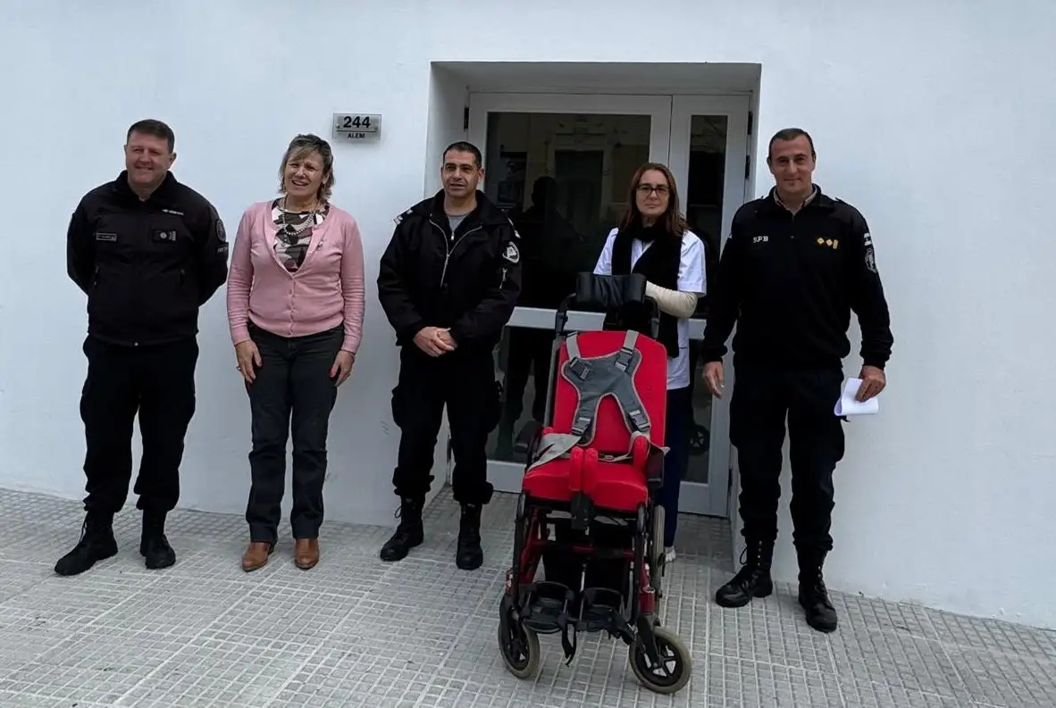 La silla fue a beneficio de un joven de 27 años que la esperaba hacía un tiempo.