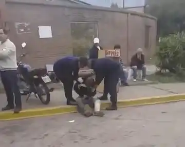 José C. Paz: Video muestra delicado momento en el Hospital Mercante