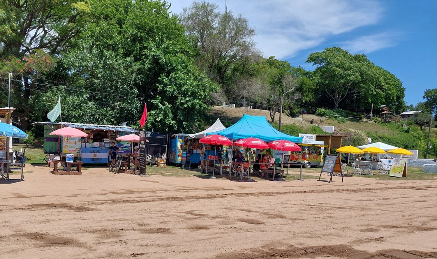 Así se vive el Festival de la Soberanía en Vuelta de Obligado