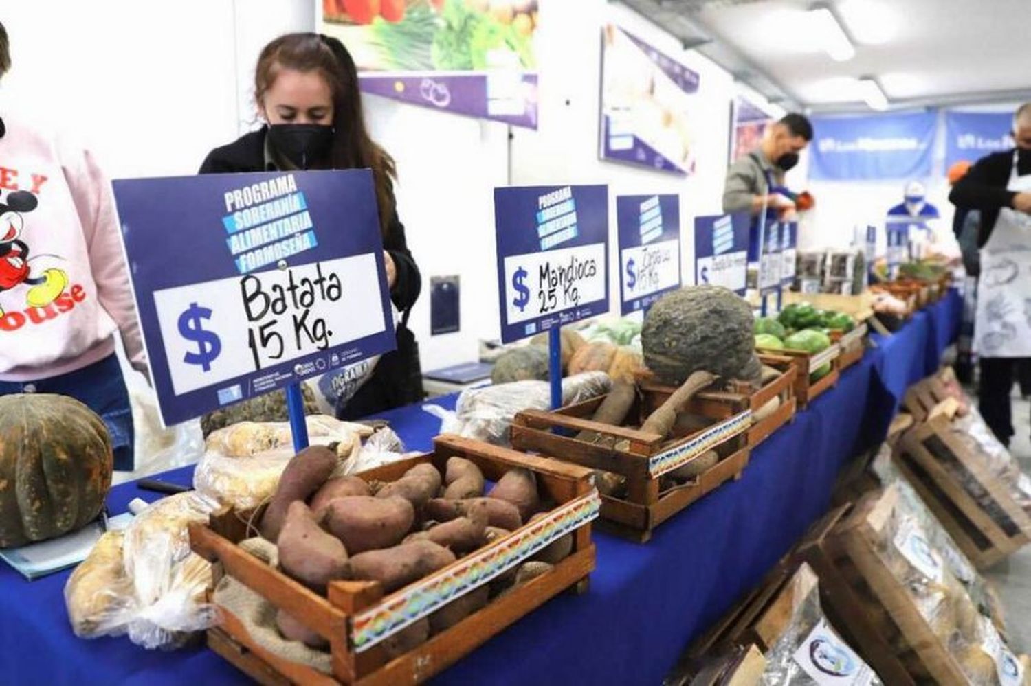 Soberanía alimentaria llegó al barrio El Porvenir