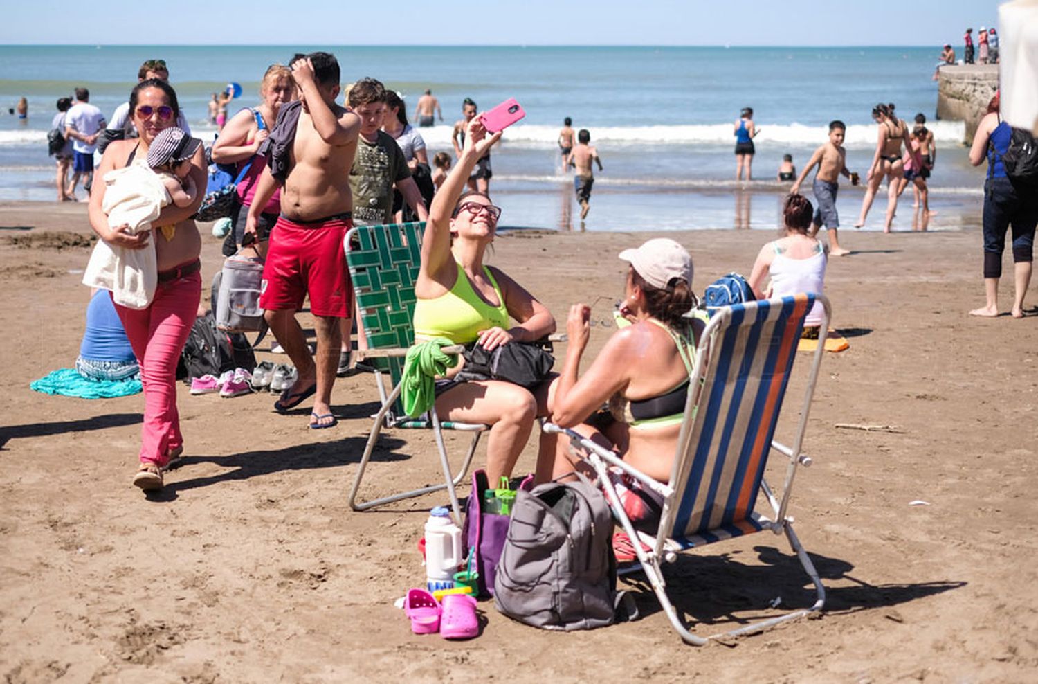 Otro día despejado que promete temperaturas para playa