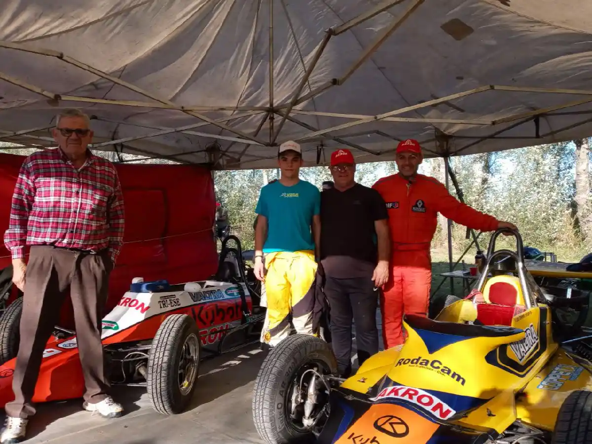 Vega volvió a festejar en la Fórmula 4