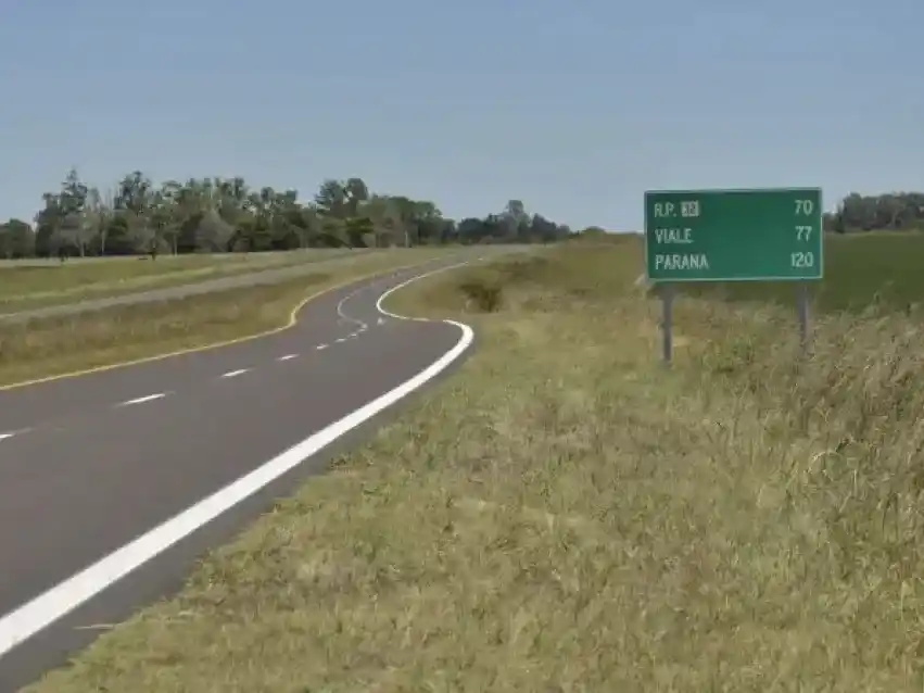 Este lunes se habilitará un nuevo tramo de la Autovía 18 para agilizar el tránsito en Entre Ríos