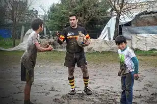 Se desarrolló la primera jornada de Rugby en los barrios
