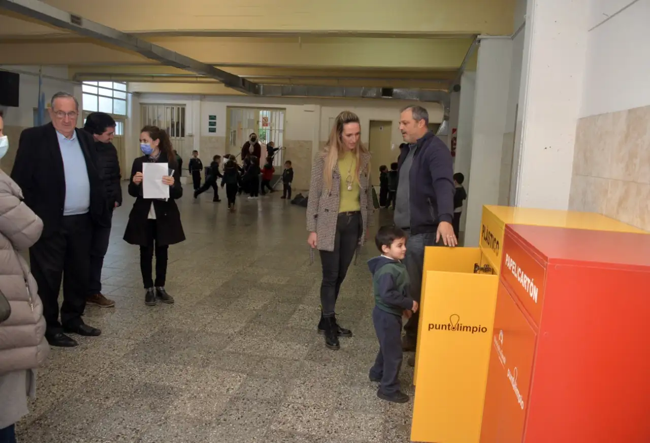 El Municipio inició una nueva etapa del programa de Puntos Limpios en escuelas y Jardínes
