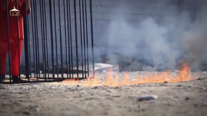 El grupo terrorista Estado Islámico quemó vivas a 43 personas en Irak