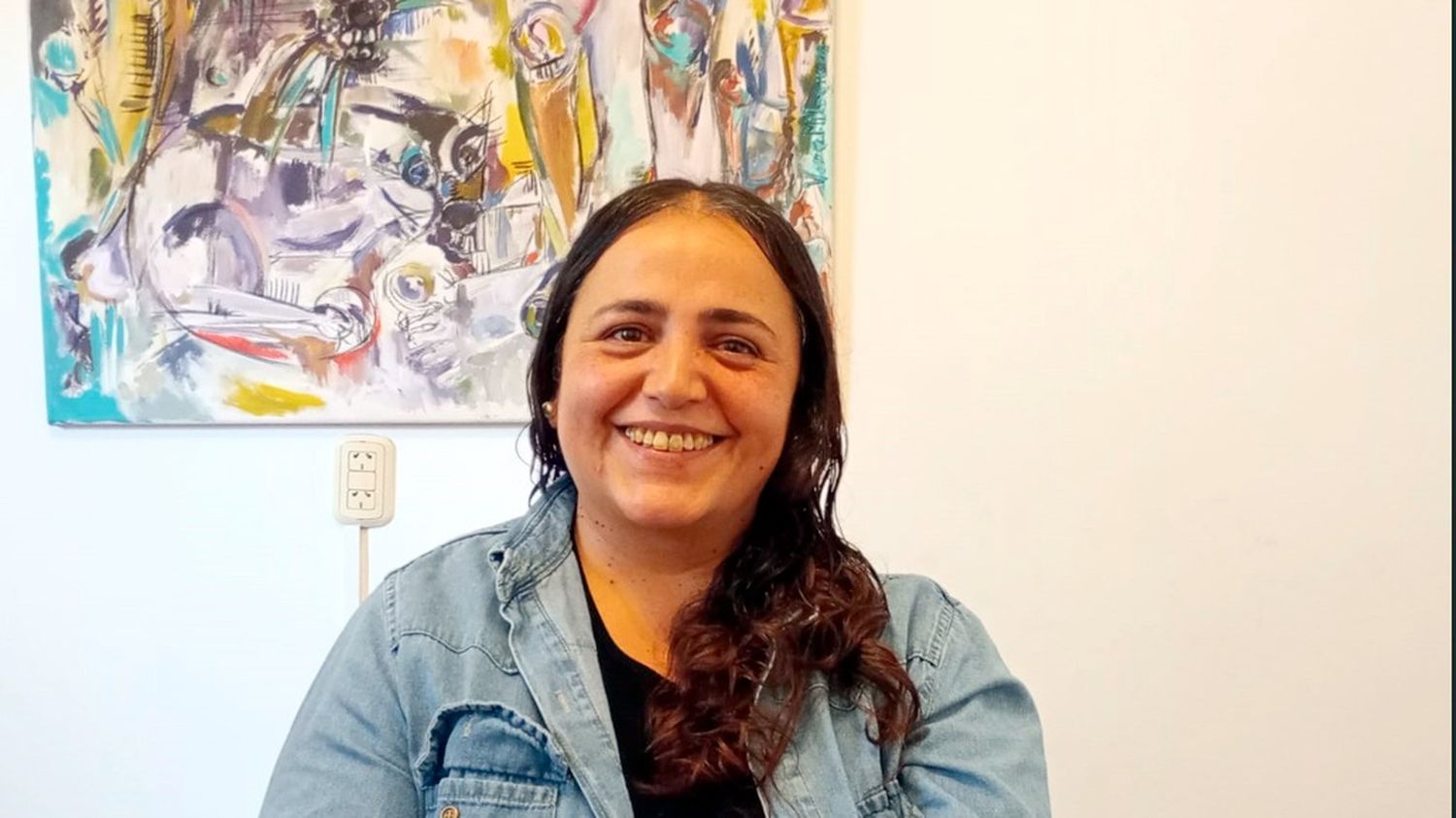 Natalia Alegre. Una de las coordinadoras de Barrio Adentro