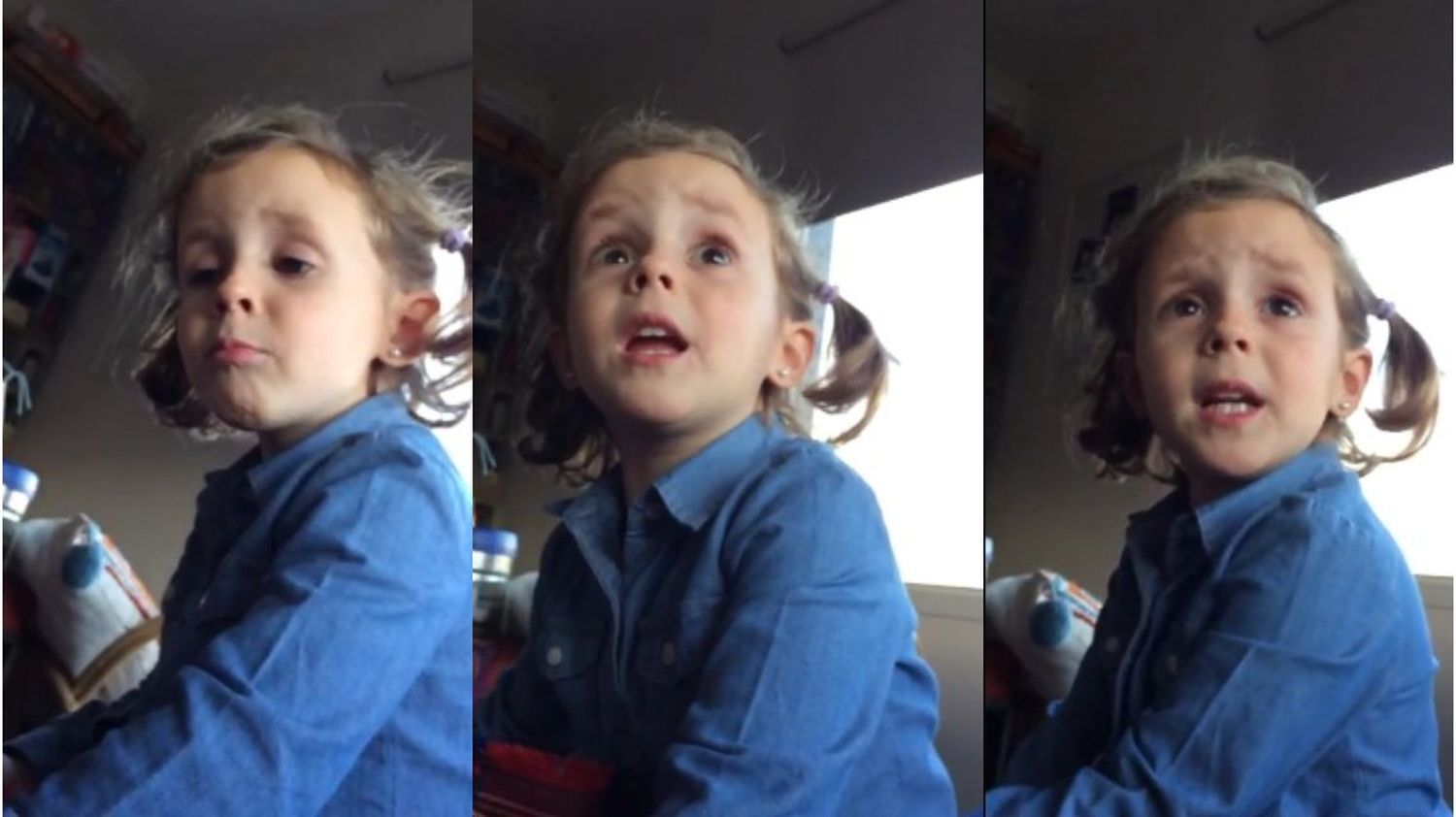 VIDEO: El tierno reto de una nena a su papá por insultar a Willy Caballero