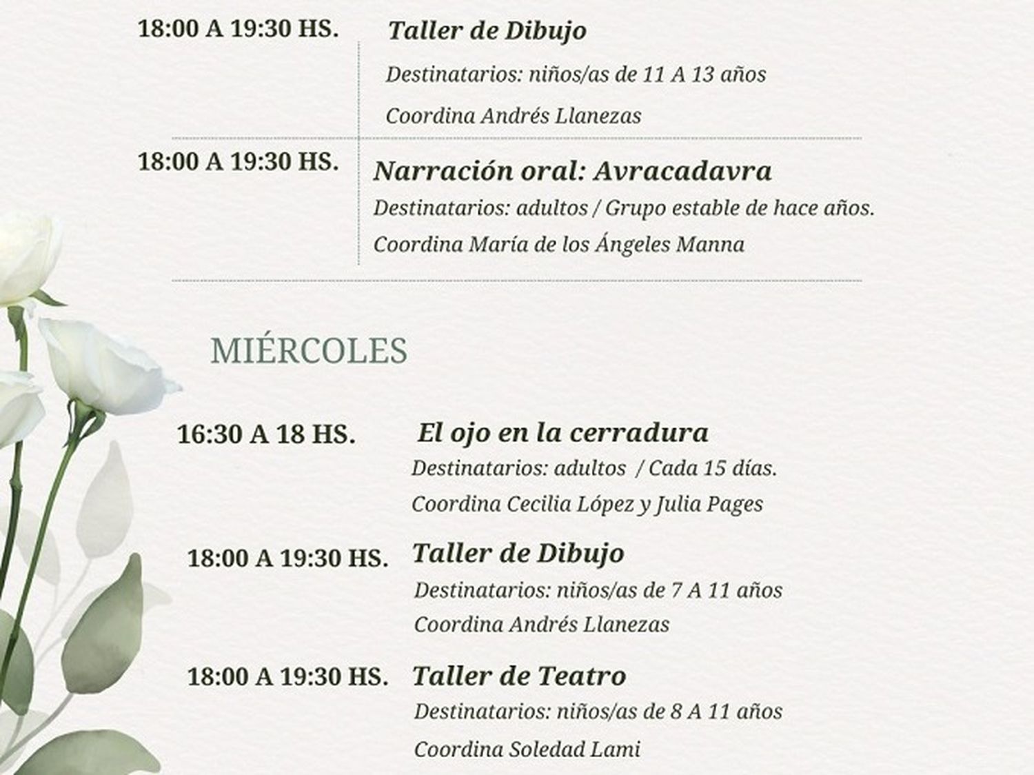 talleres