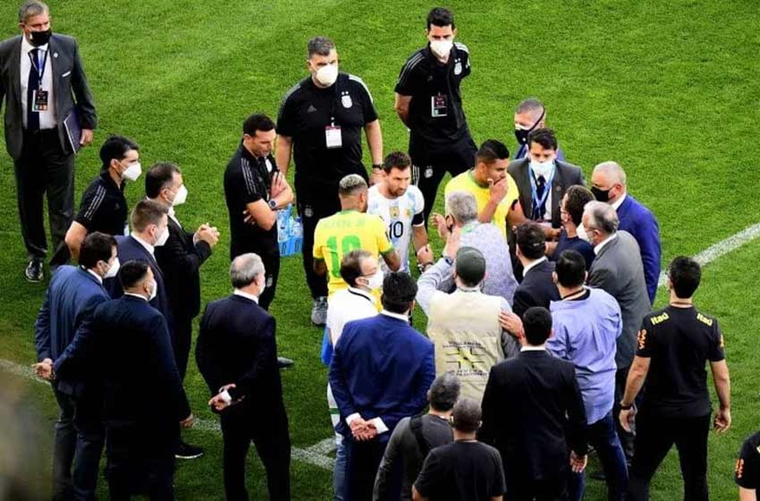 Fin de la novela: el partido suspendido entre Brasil y Argentina no se jugará más