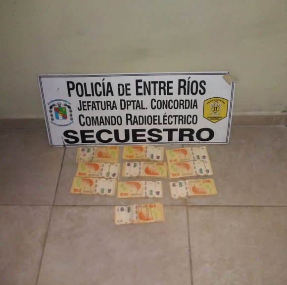 Detuvieron a un hombre por el robo de un millón de pesos en el Casino de Concordia