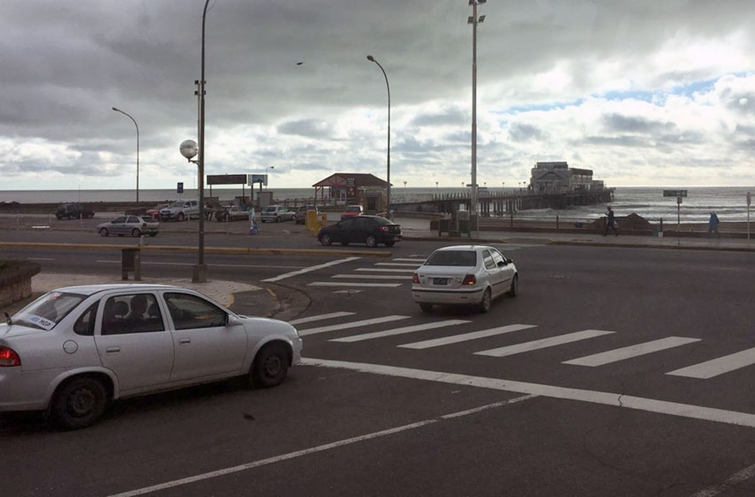 Otro día gris y con la amenaza latente de la lluvia