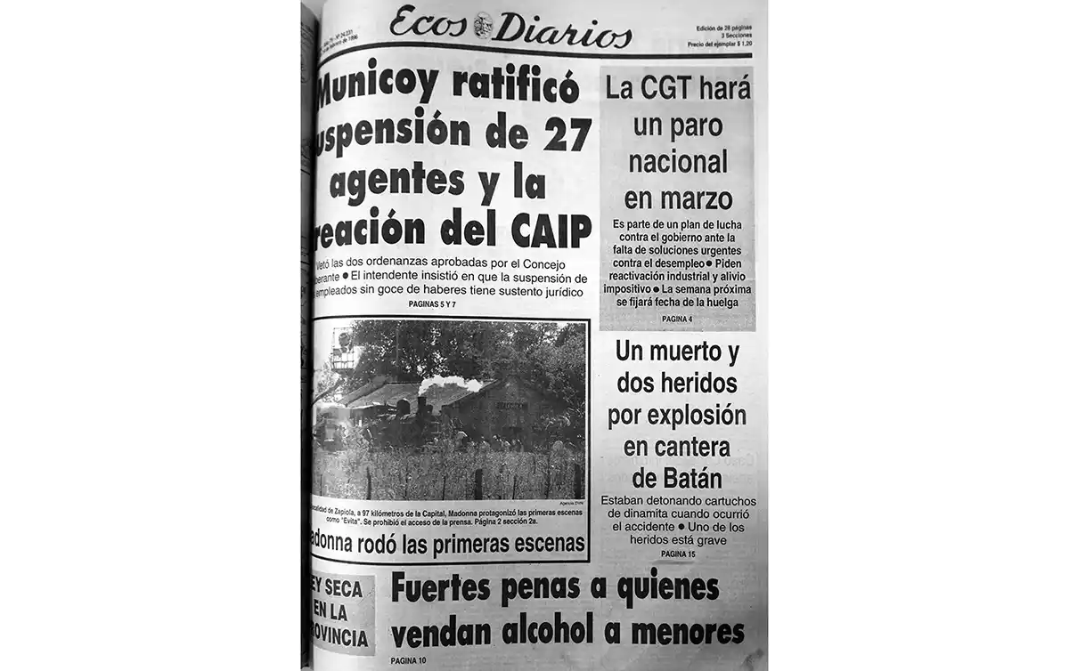 Miércoles 14 de febrero de 1996