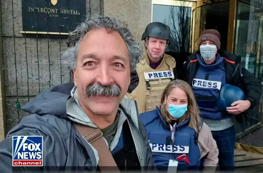 Un camarógrafo de Fox News murió de un disparo en las afueras de Kiev mientras cubría la invasión de Rusia