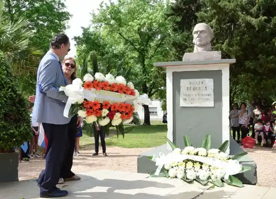 Recordaron a Urquiza en el aniversario de su nacimiento