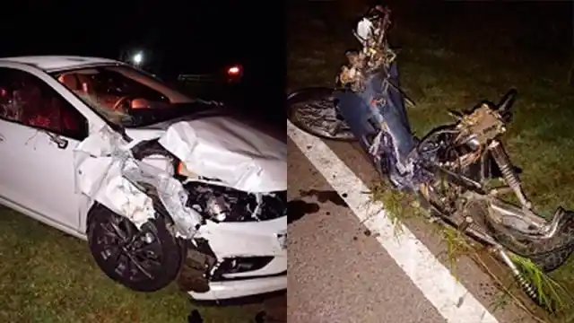 Paranaense chocó a una moto en la que iban dos mujeres: Una murió