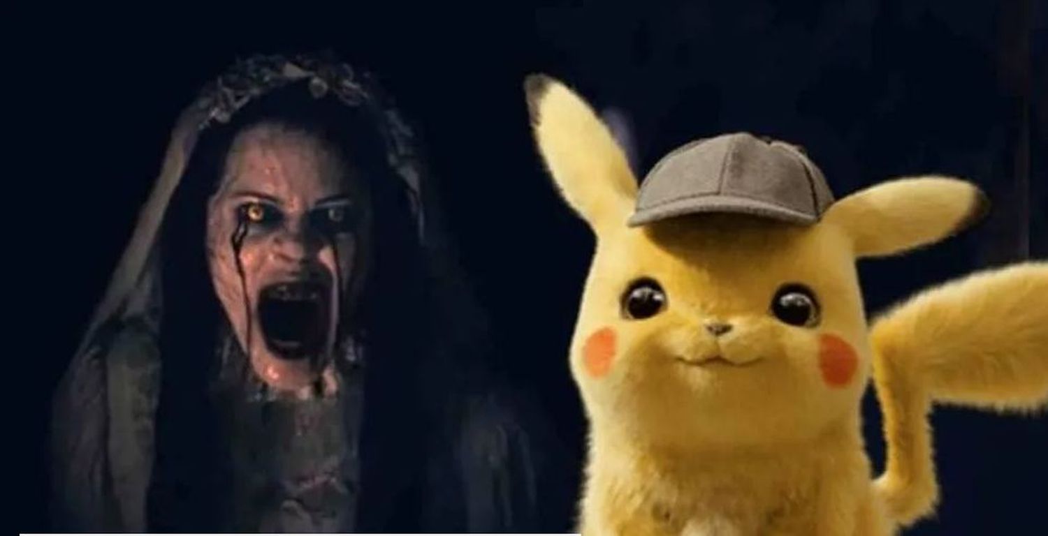 Nenes fueron al cine a ver "Detective Pikachu", pero les pasaron “La Llorona”