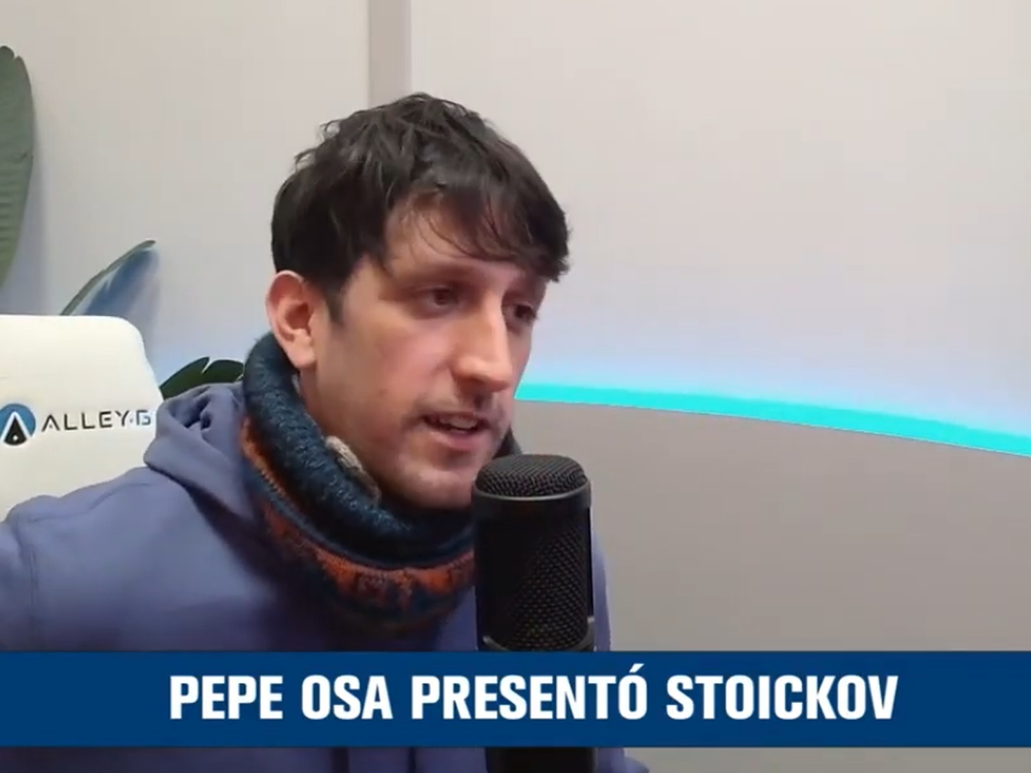 Pepe Osa pasó por Cultura Zip para presentar su nuevo proyecto musical: Stoickov