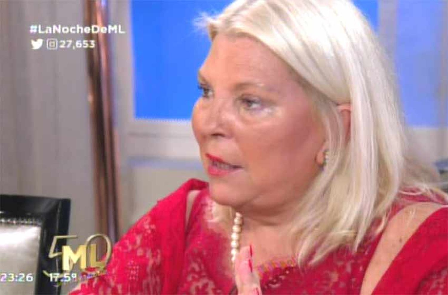 Carrió adjudicó las acusaciones de Jaitt a “una guerra de poderes” y apuntó contra Lorenzetti