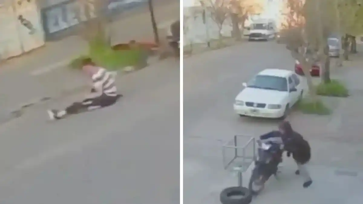 Imágenes de cámara de vigilancia de la zona.