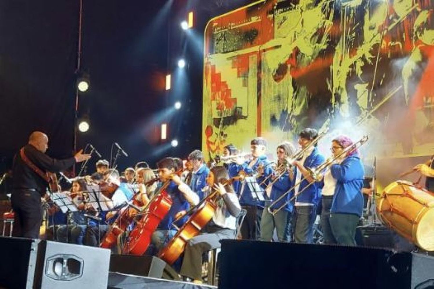 Territorios Musicales tocó junto a Divididos en Rosario