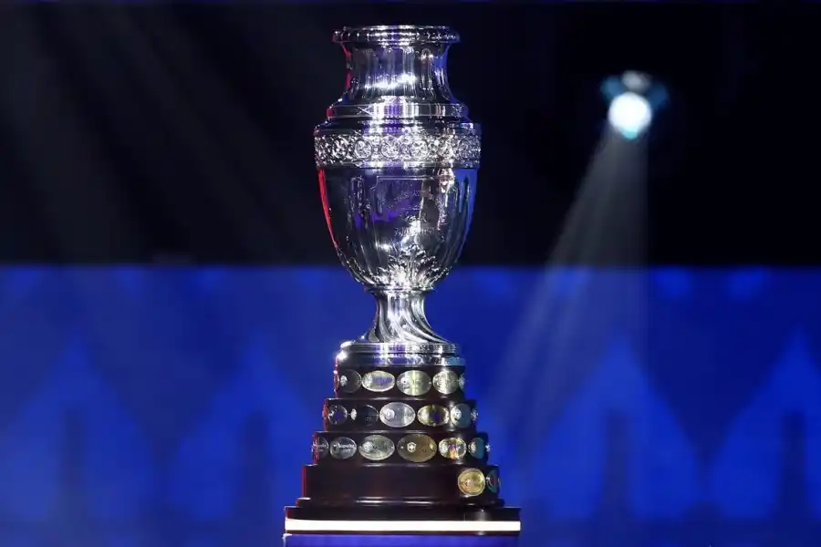 Un famoso argentino en el campo de la final de la Copa América: ¿quién es?