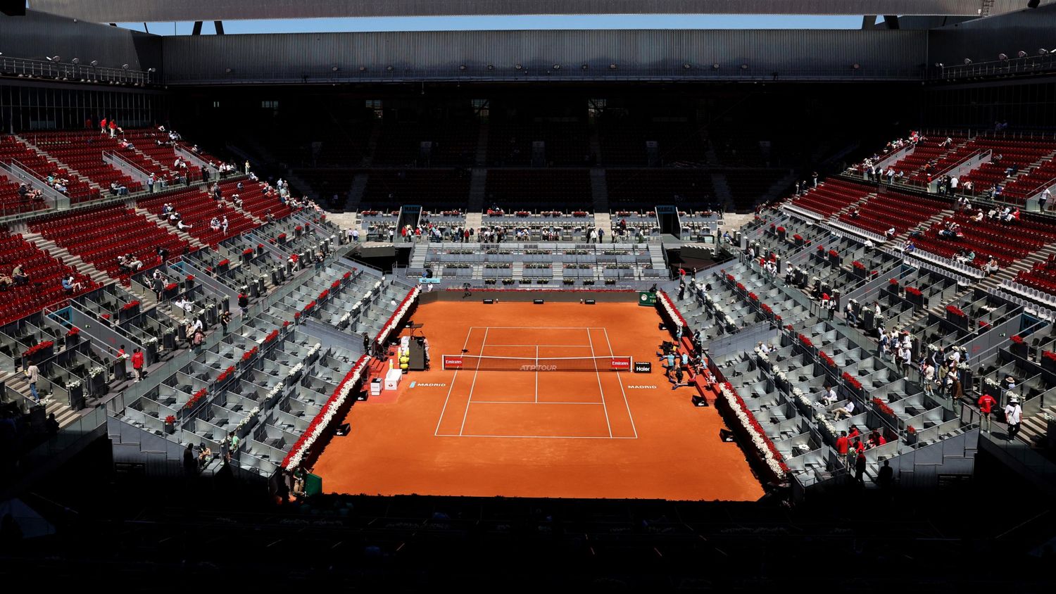 La jornada del Madrid Open se detuvo por el apagón en Europa