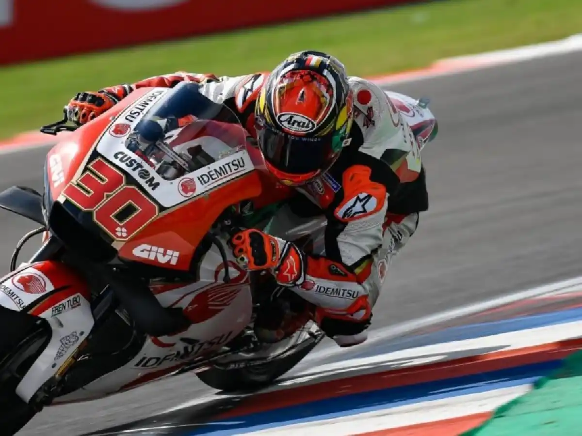 Nakagami hizo la “pole” en Aragón