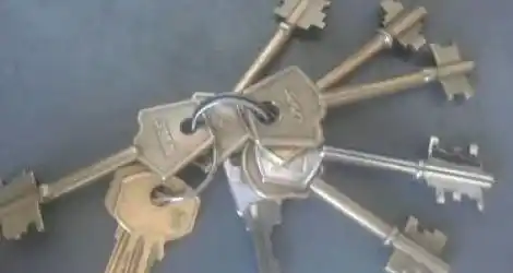 Llaves encontradas