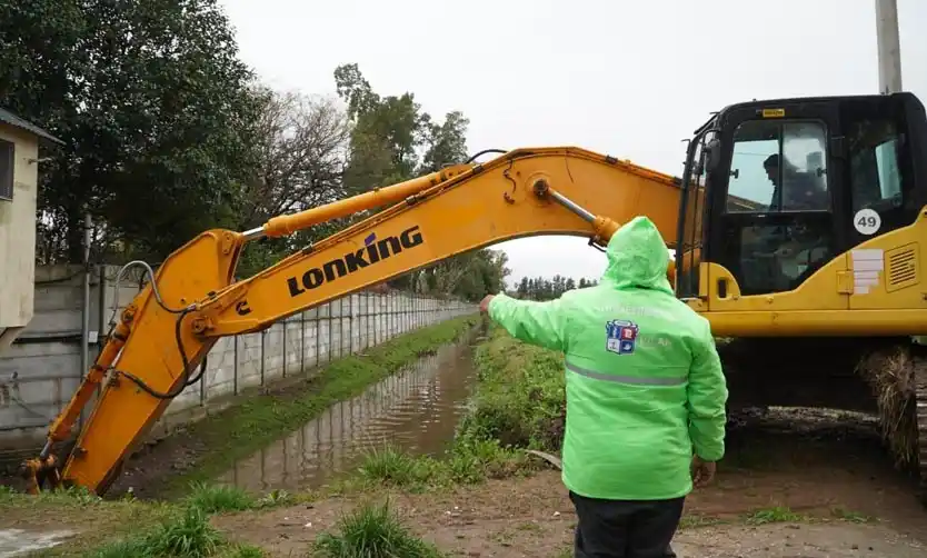 Tras la tormenta, los equipos municipales continúan desplegando trabajos de limpieza
