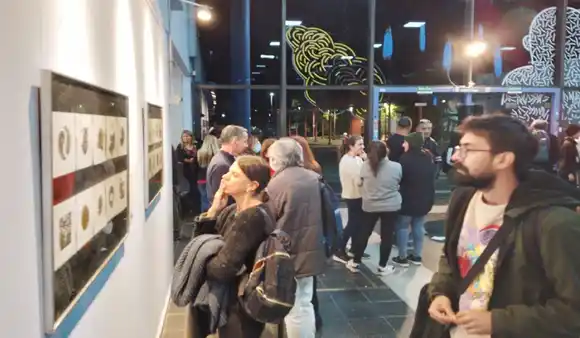 La muestra Miniprint Internacional en importante escuela de bellas artes de Córdoba