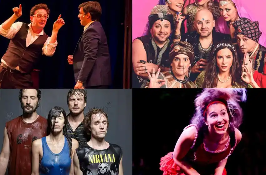 Agenda de espectáculos para este fin de semana