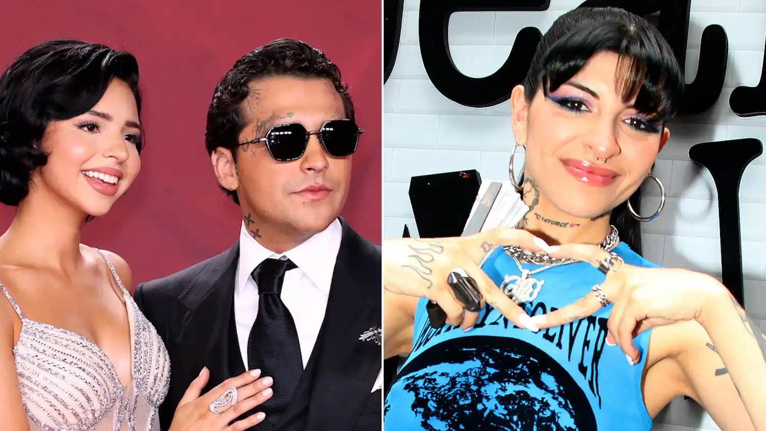 Cazzu se separó de Christian Nodal y dos meses después él se casó con Ángela Aguilar.