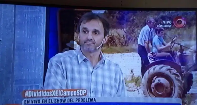 El exconcejal de Barbieri y expastor Luciano Juhant en el Show del Problema