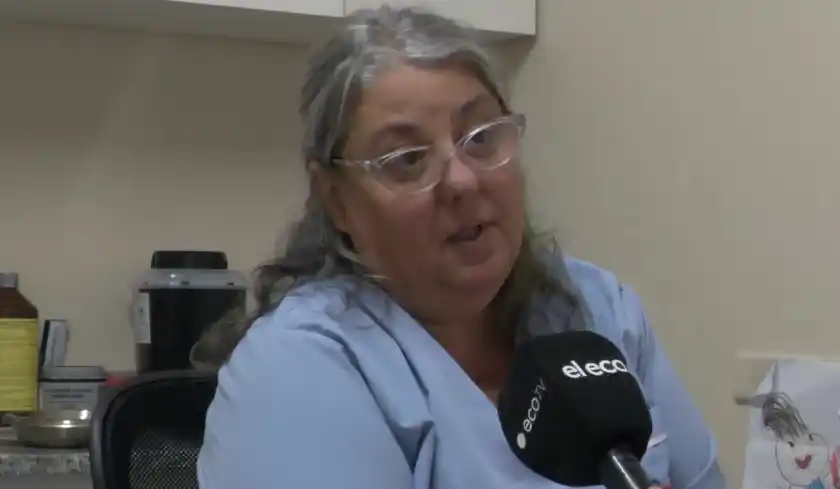 Myrian Fernández, jefa de Enfermería de Salud Comunitaria.