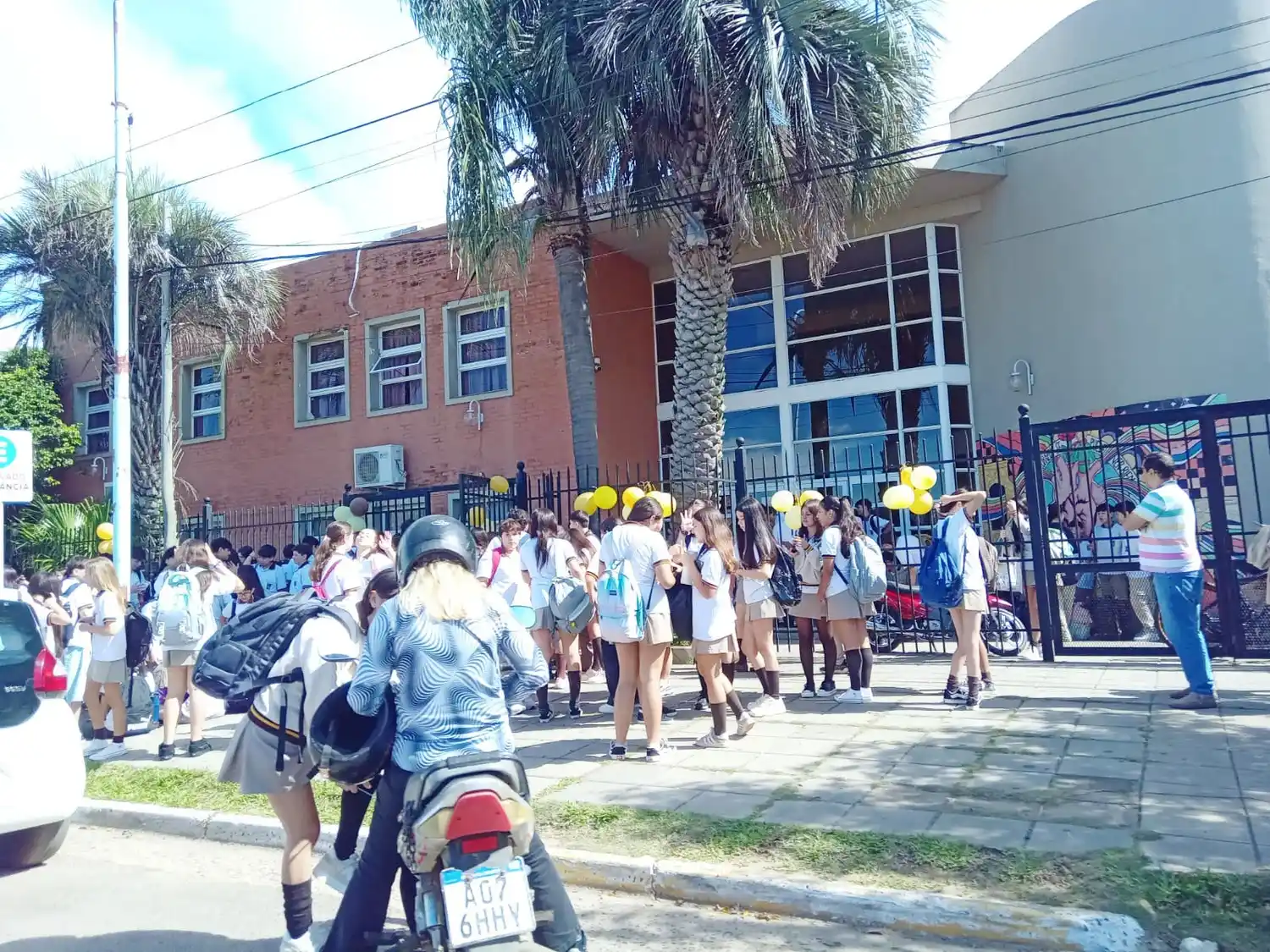 El CGE activó protocolos, se identificaron autores y las clases se desarrollaron con normalidad