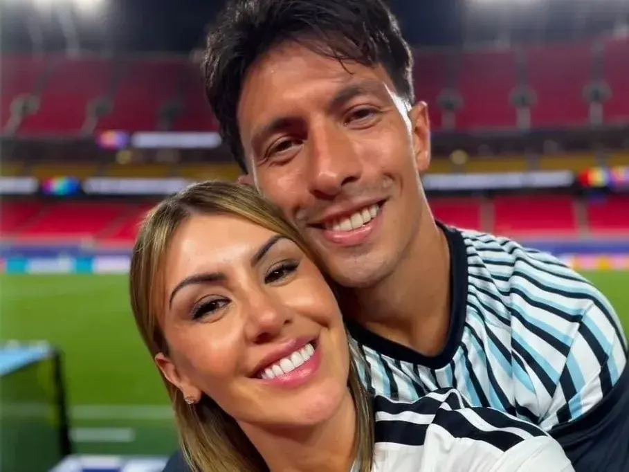 Muriel, la esposa de Lisandro Martínez realizó un fuerte descargo en las redes sociales. Foto: IG/lopezbenitezmuri