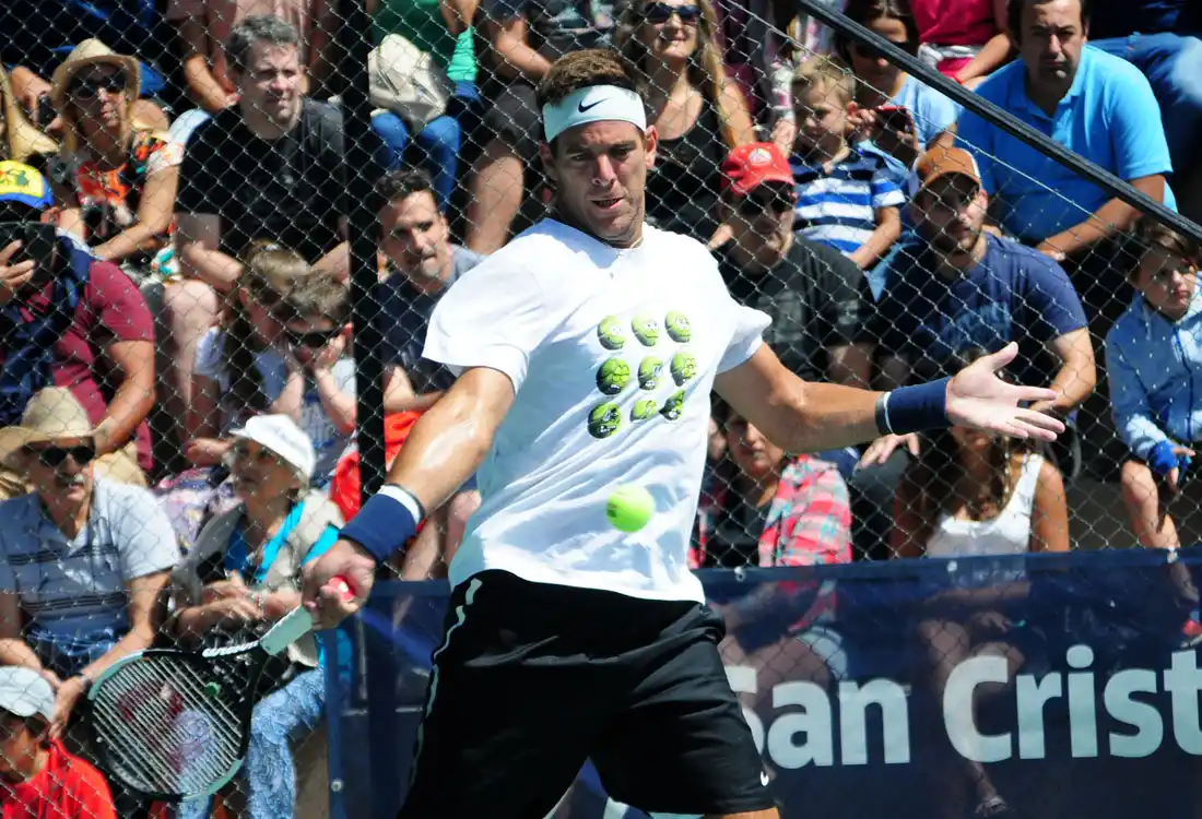 En Tandil, Del Potro se afina de cara al regreso