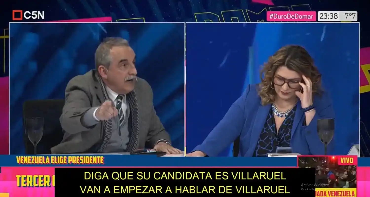 "Maduro dolarizó y acá Milei quiere hacer lo mismo y estás en contra": Moreno cruzó a la periodista K, Cynthia García