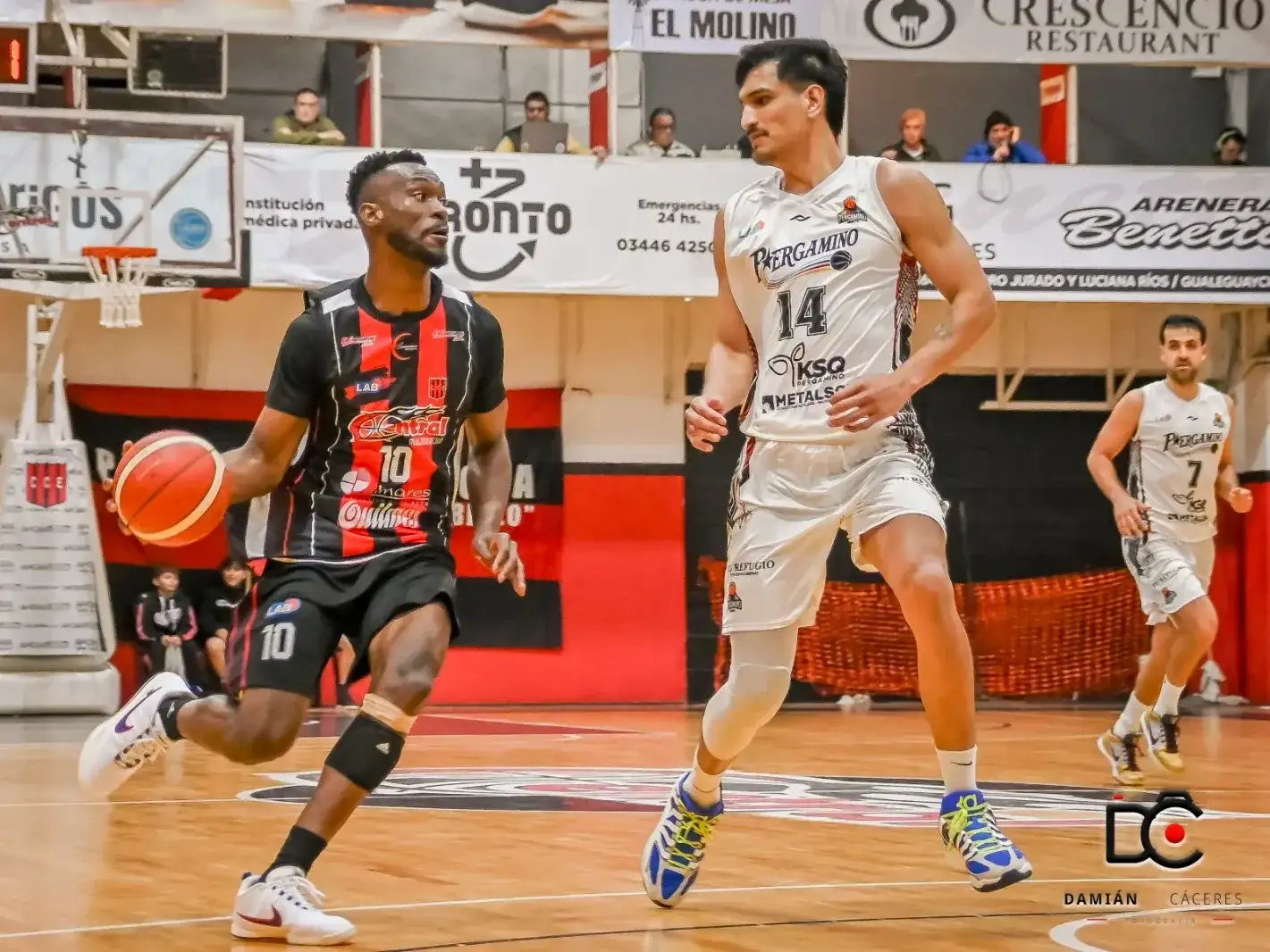Central logró un triunfo categórico sobre Pergamino y cortó la sequía en la Liga Argentina de Básquet