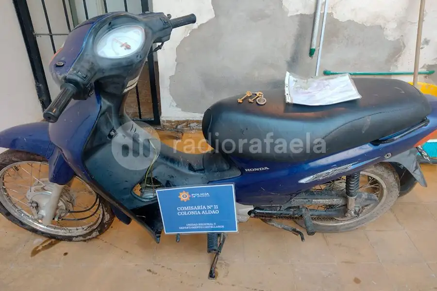 Moto recuperada