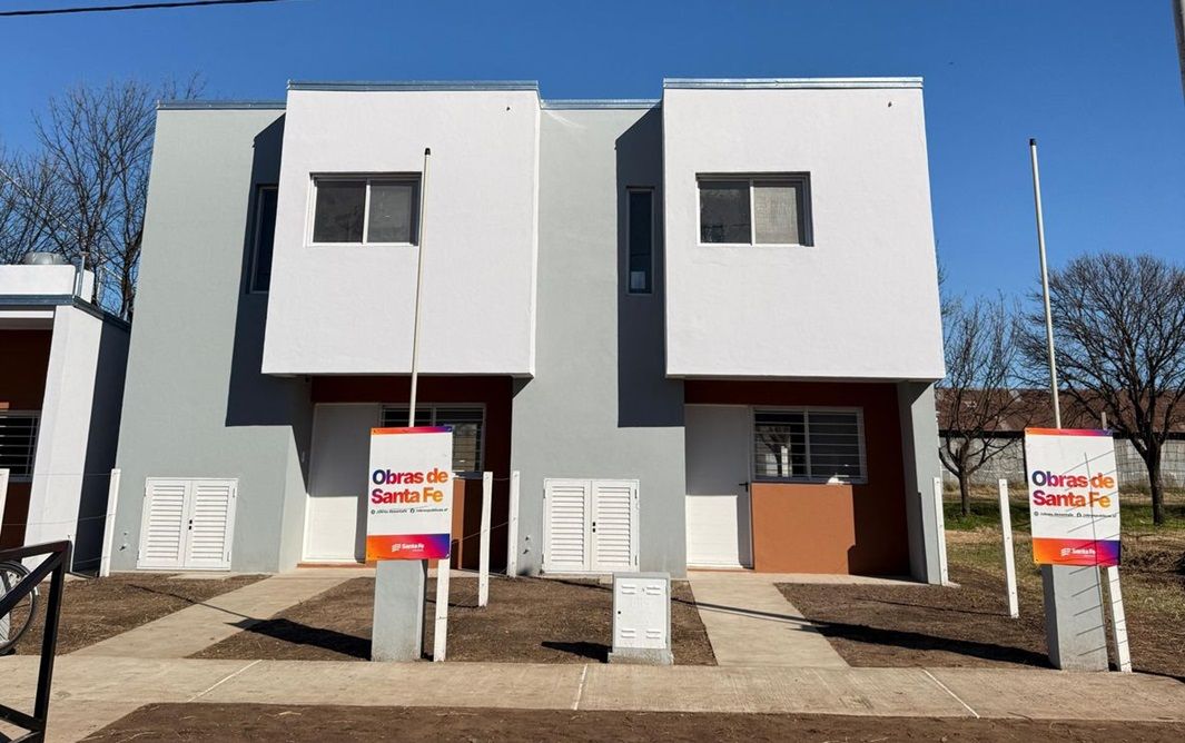 Siete familias cumplieron el sueño de la casa propia.