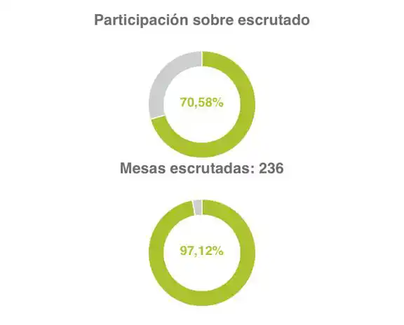 Escrutinio: Concejales y consejeros escolares en Necochea
